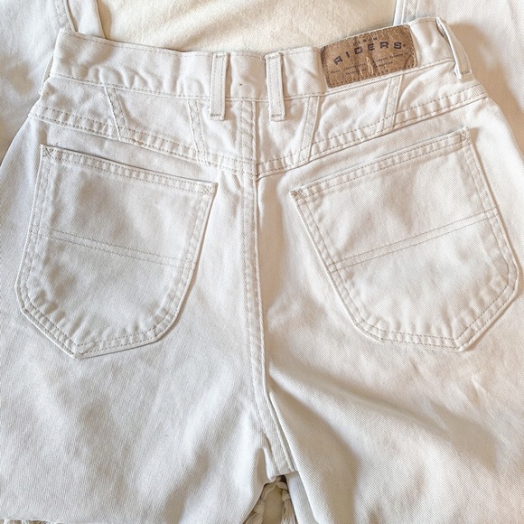 Riders by Lee Pants - VINTAGE WHITE DENIM JEAN PANT